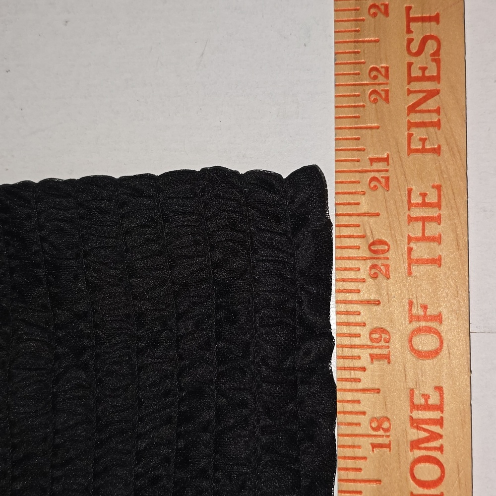 Torrid Lace Print Smocked Crop Top Black Womens Size 4x NWOT - Picture 12 of 12